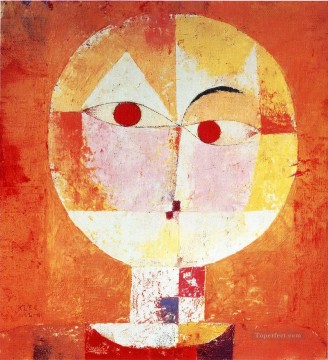 Senecio Paul Klee textured Ölgemälde